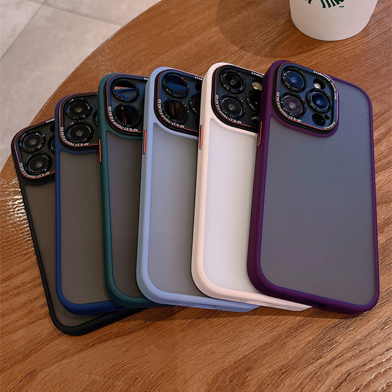 Metal Lens Circle Skin Feeling Matte Protective Cover photo 1