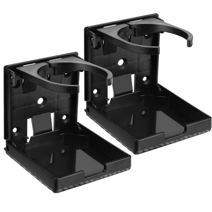 2pcs Foldable Wall Cup Holder Boat Cup Holder 2.36 3.94 Adjustable photo 1