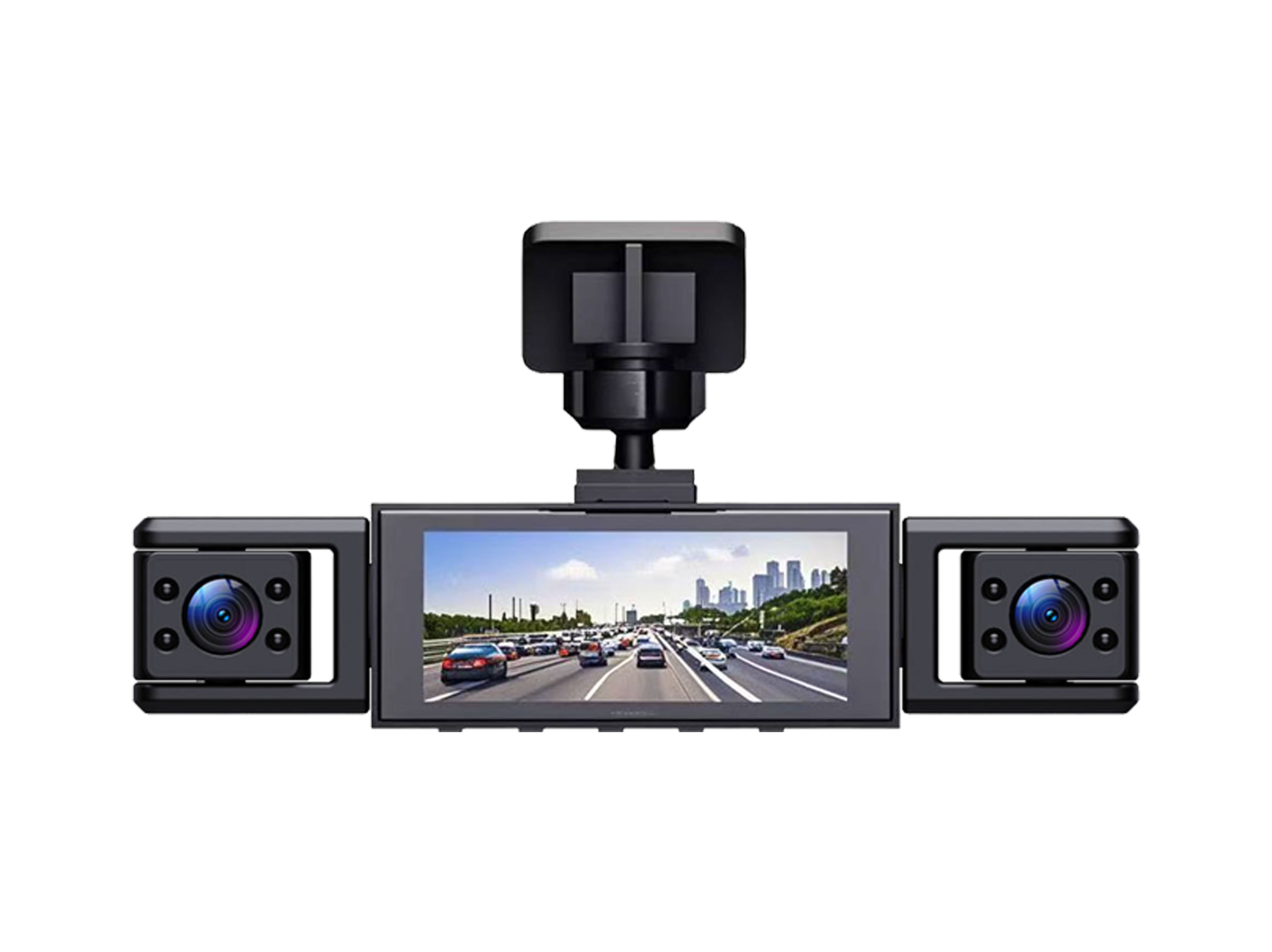 1080P High-definition Driving Recorder With Four Lenses, High-definition Night Vision, Front, Back, Left, Right Recording photo 2