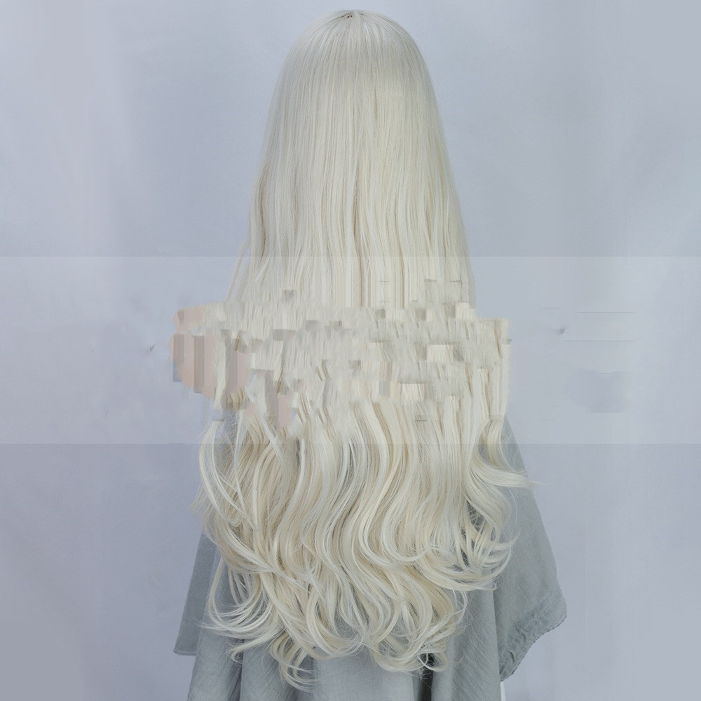 Small Lace Front Lace Chemical Fiber Headgear Long photo 6