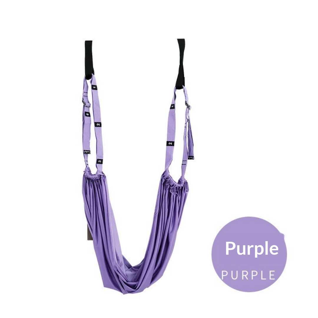 Aerial Yoga Sling Home Fitness Equipment Yoga Inverted Pull Rope Hanging Door Yoga Stretch Belt Artifact photo 2