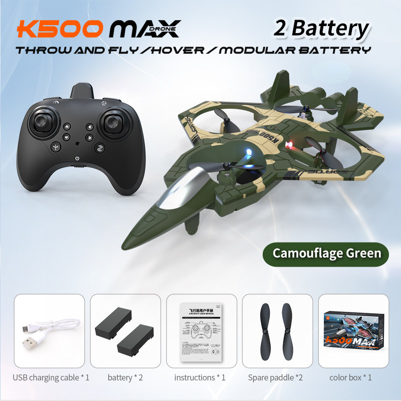 K500 Green Dual Electric Drone photo 4