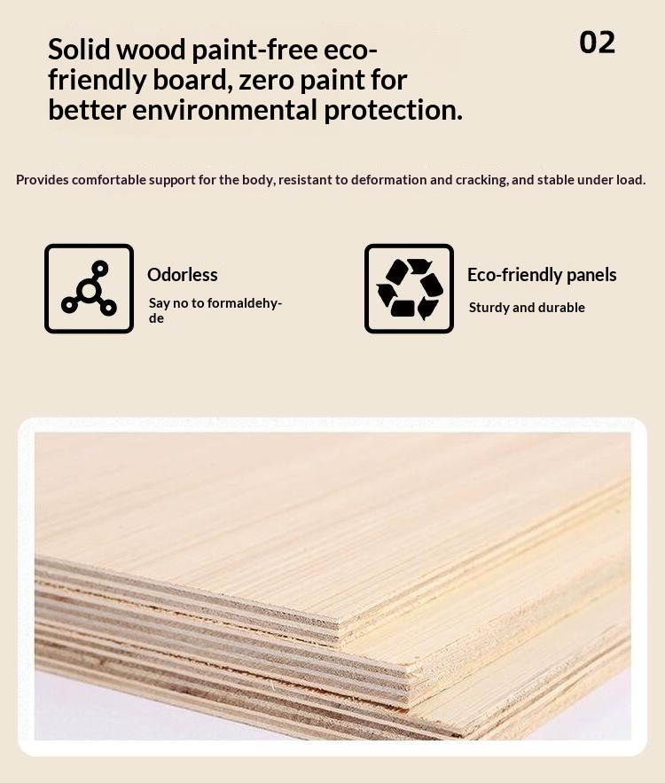 All-season Eco-friendly Solid Wood Pet Furniture, Washable & Breathable Cat Dog Bed photo 3