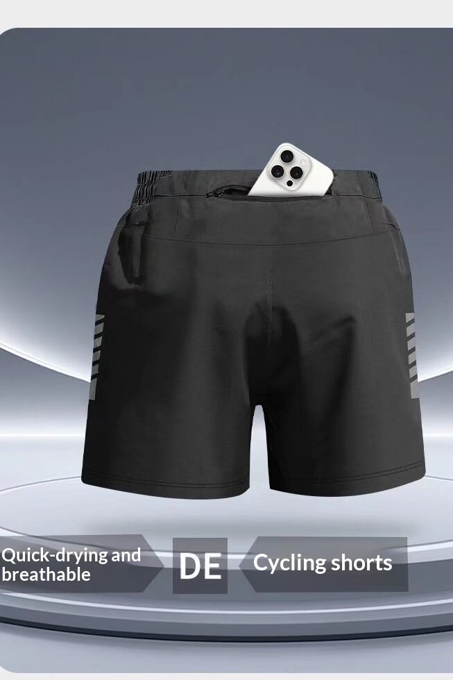 Cross-Border Foreign Trade Cycling Pants Men's Cycling Gear Anti-Embarrassment Shorts Ice Silk Quick-Dry Loose Pants photo 7