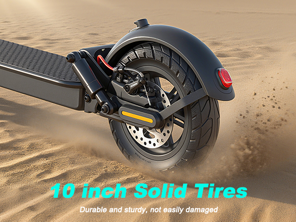 D01 Pro Max 10 Inches Wheels Dual Suspension 36V 10.4Ah City E-scooter photo 2