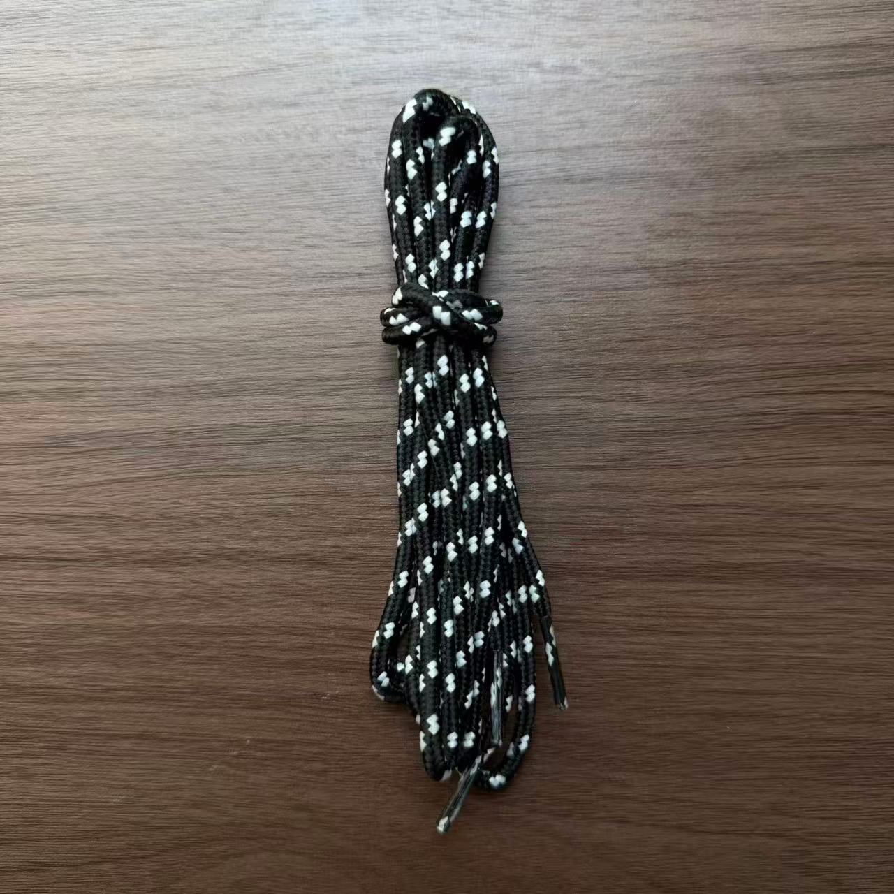 16-Spindle Round Dot-Pattern Braided Shoelaces photo 6