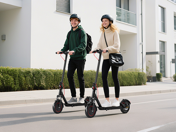 D01 Pro Max 10 Inches Wheels Dual Suspension 36V 10.4Ah City E-scooter photo 1