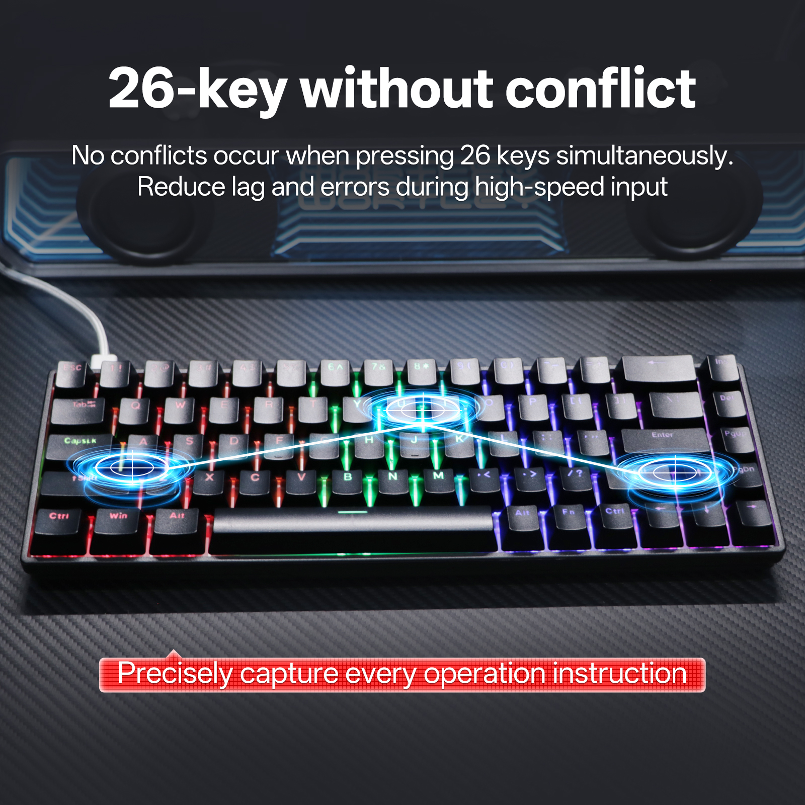 KL61 Single-Mode Mechanical Keyboard photo 3