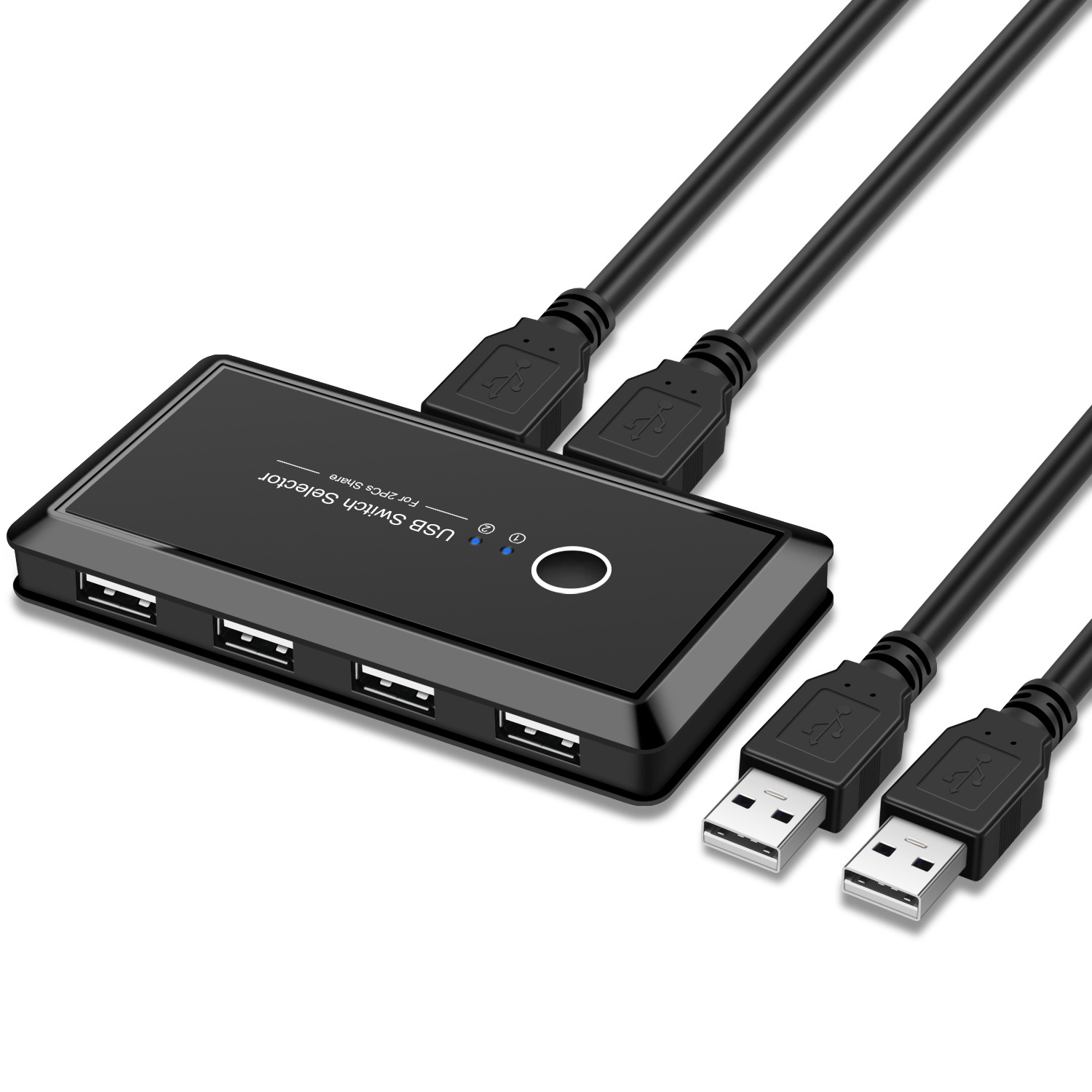 Usb multi-interface two-in four-out splitter photo 1