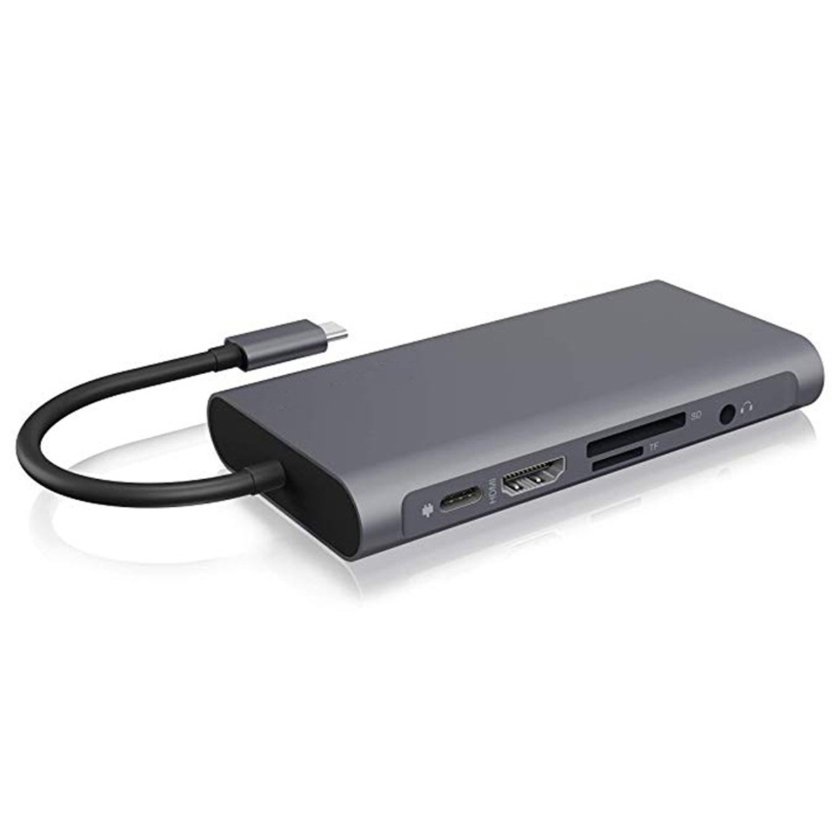 Ethernet port HDMI VGA PD TF Computer Expansion Hub HUB photo 4
