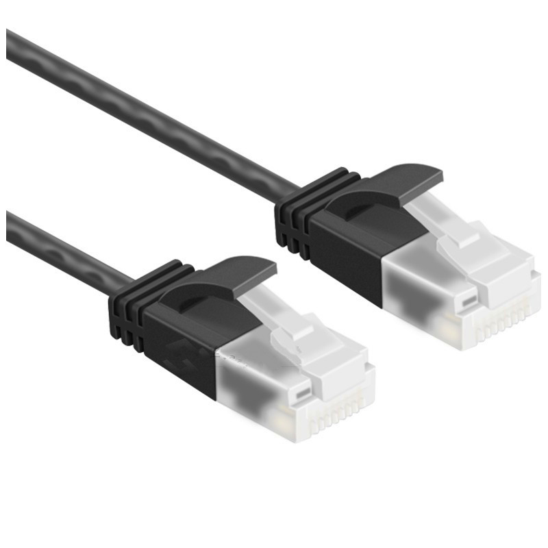 Superfine ltra Slim Cat6 Ethernet Cable RJ45 Right Angle TP photo 4