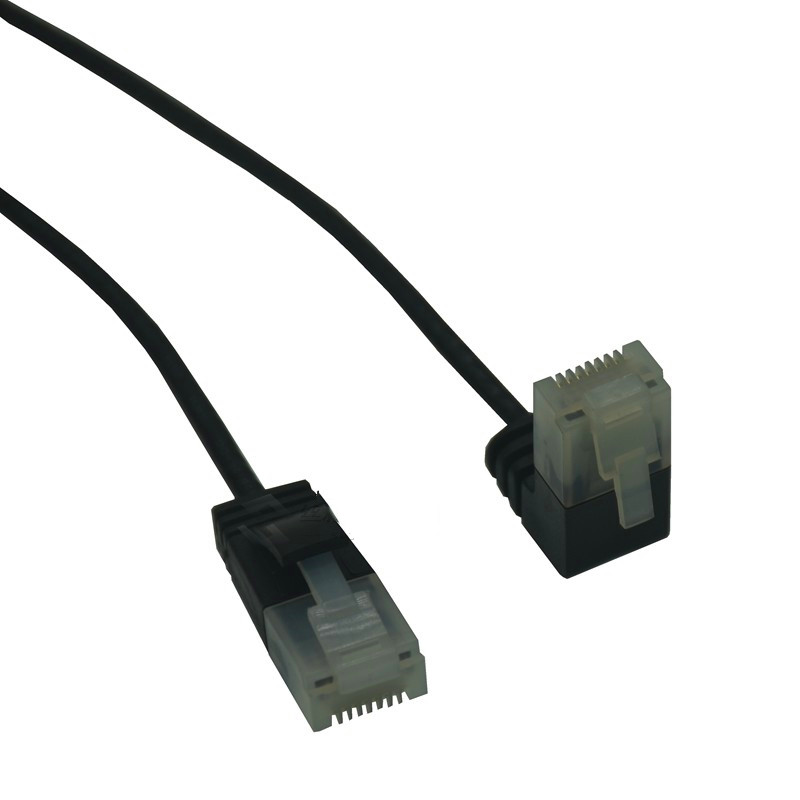 Superfine ltra Slim Cat6 Ethernet Cable RJ45 Right Angle TP photo 2