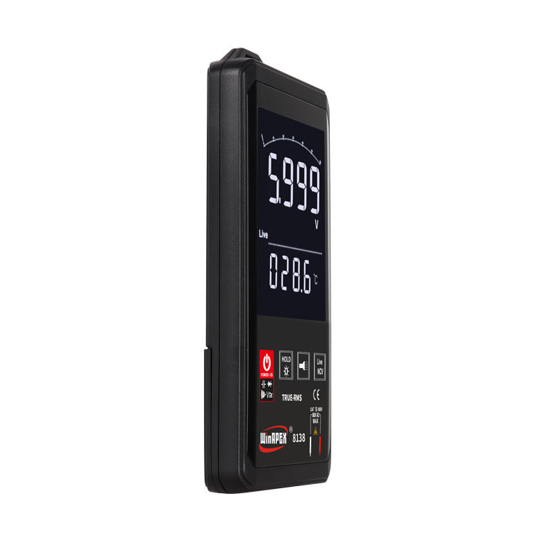Hanyan 8136 Large-Screen Intelligent Digital Multimeter, Multi-Function Touch Screen, Digital-Analog Dual Display, Automatic Buzzer Recognition photo 1