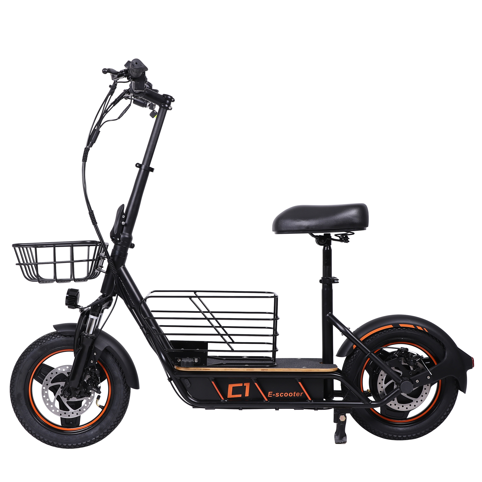 Foldable H14 E-scooter For Daily Grocery Shopping And Pets Trips photo 5