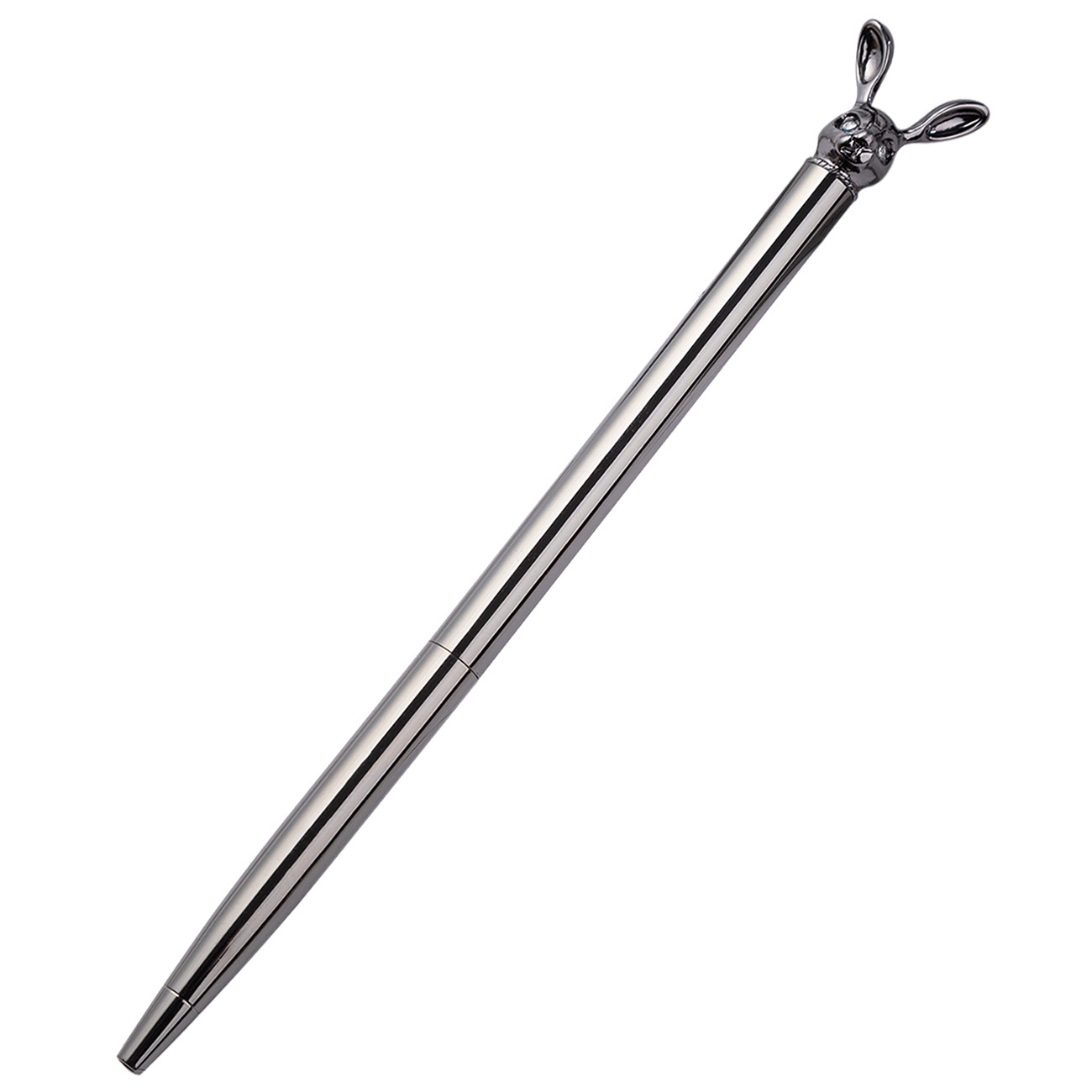 New Korean Fashion Cute Rabbit Metal Pen Metal Ballpoint Pen Custom Rotating Metal Pen Ballpoint Pen photo 7