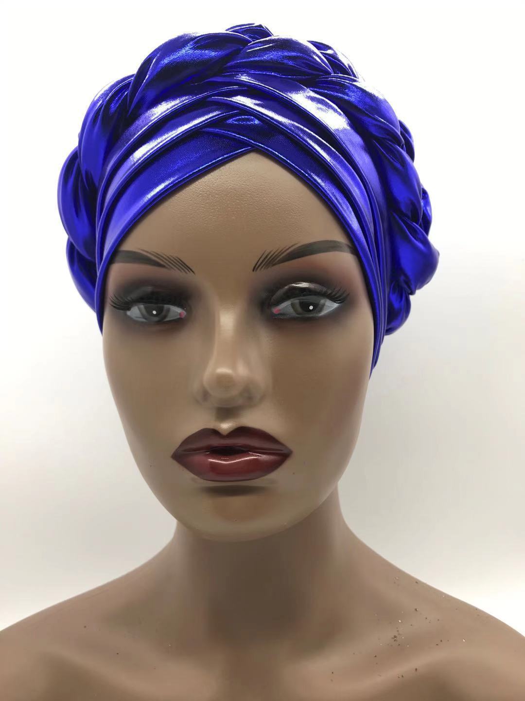 Three-Layer Brim Milk Silk Bronzing Braid Head photo 4