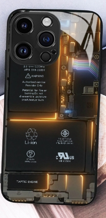 Circuit Board Phone Case Funny Creative Cool Glass Shell photo 4