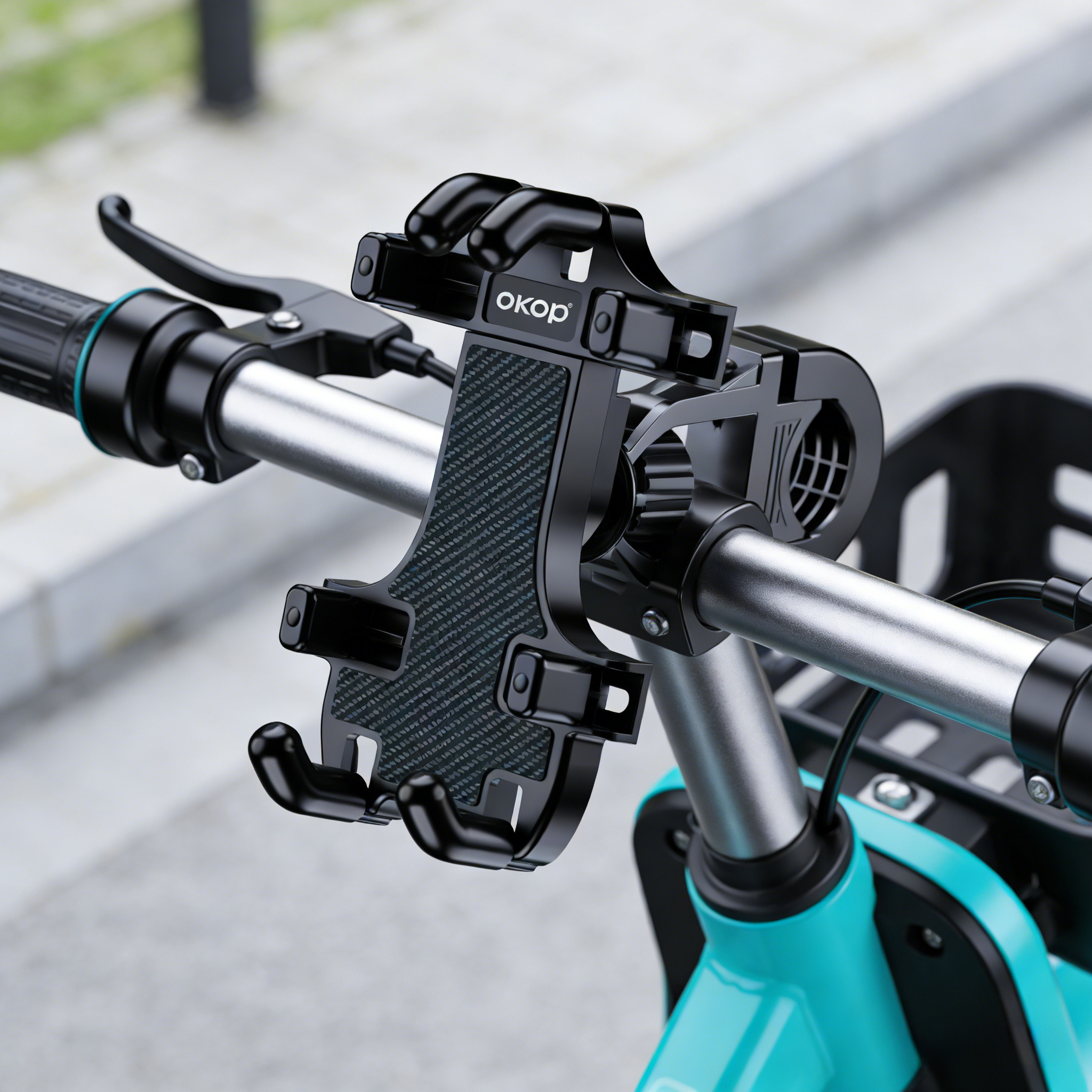 KP-938 Best-Selling Bicycle Vehicle Phone Mount 360-Degree Adjustable Navigation Holder In Stock photo 3