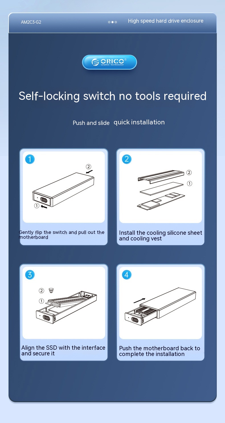 SSD Box Mobile Universal Notebook External photo 8