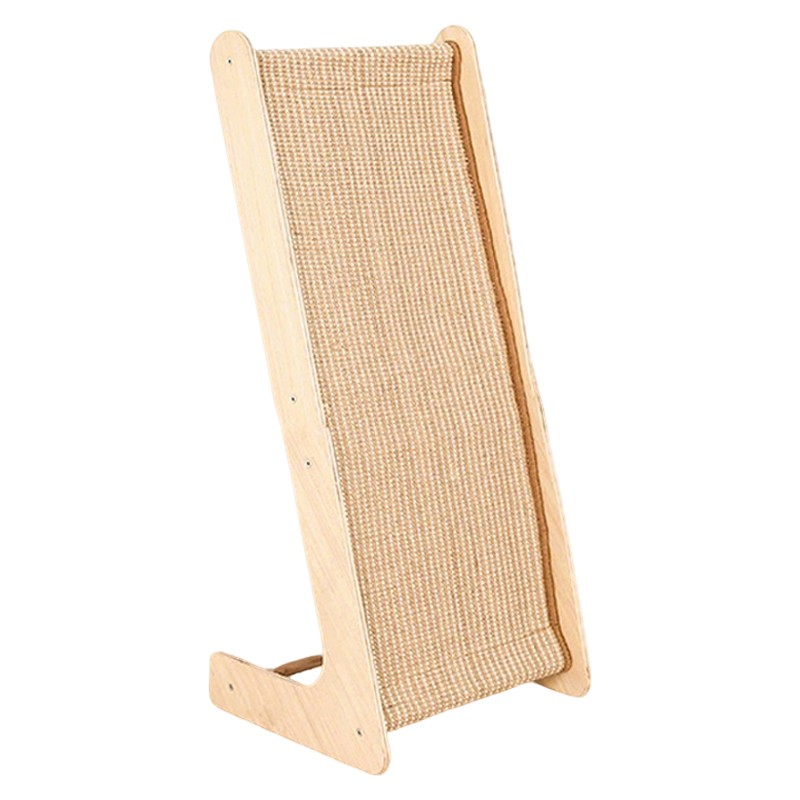 Dual-Use Sisal Cat Scratcher Large Cat Scratcher L Shape Scratch Pad For Cats Q photo 3