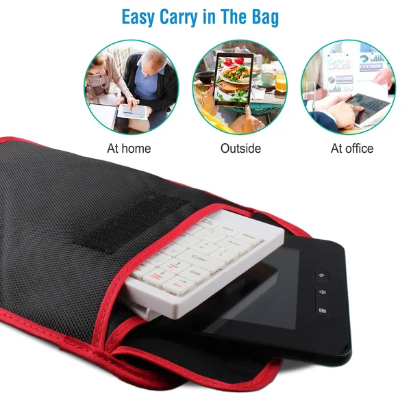 80 Keys Wired Keyboard Mini USB Connector Keyboard Portable Durable Keyboard With Carry Bag photo 5