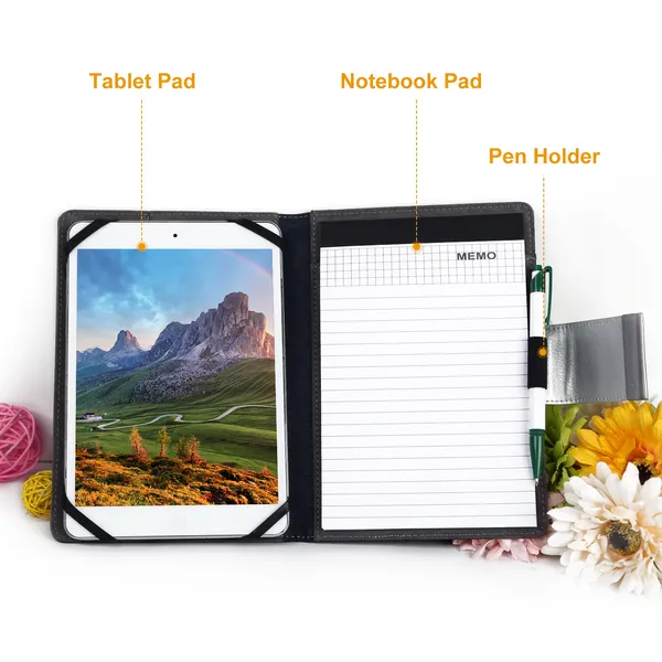 Padfolio Case For 7.9in Tablet PC Business Tablet Portfolio Organizer photo 2