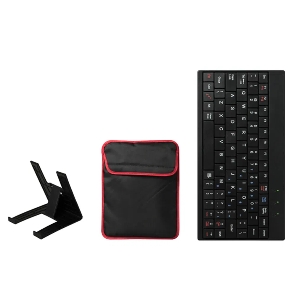 Tablet PC Sleeve Bag Case Stand For Tablet Under 10in With USB Mini Keyboard Two Layer Pockets photo 6