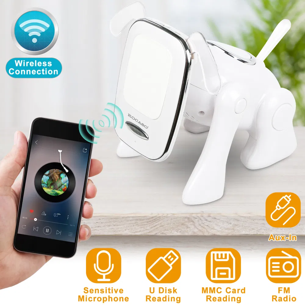 Puppy Dog Wireless Speaker Portable Mini Music Player Stereo Cute Animal Speaker photo 6
