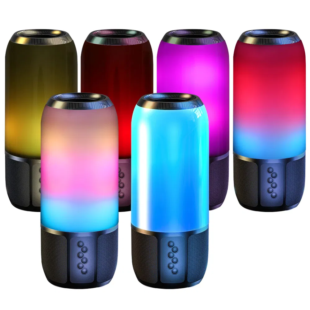 Wireless Portable Speaker Loud Stereo Speaker With Color Changing Light Radio Party TWS Speaker For Home Outdoor Travelling photo 6