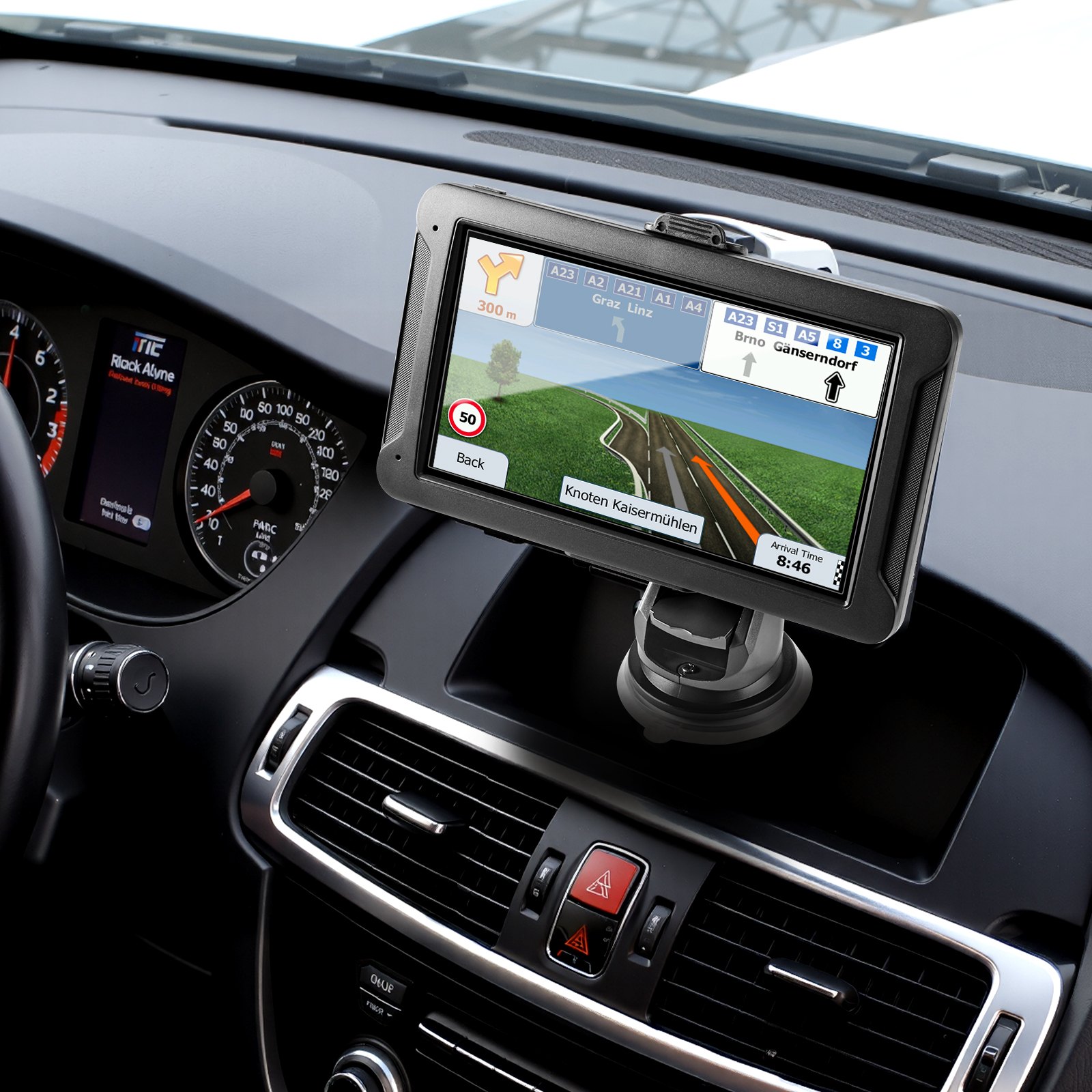 GPS Navigator For Car 7 Inch Touch Screen 16GB GPS Navigation System Dash Cam photo 6