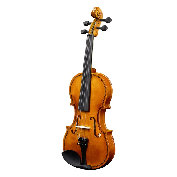 Brand New 1/4 Acoustic Violin With Hard Case,Violin Bow,Shoulder Rest,Rosin,Extra Strings And Sourdine photo 2
