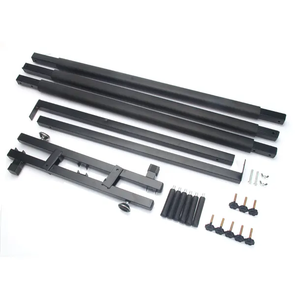 Triple Folding Multiple Guitar Holder Rack Stand Black photo 4