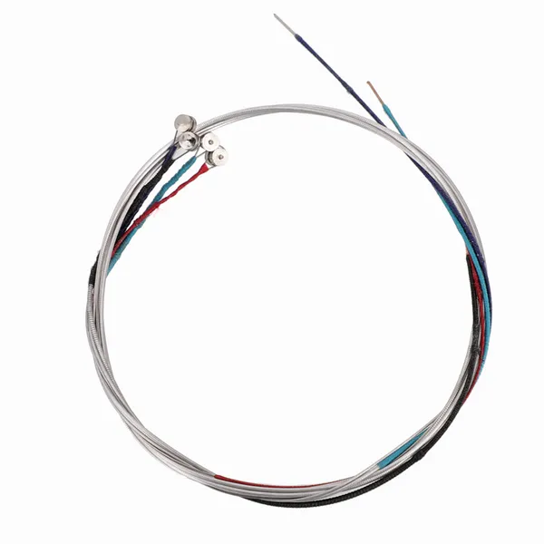 Do Not Sell On Amazon - 3-4 4-4 Nickel Silver Wound Violin Strings Set Silver photo 2