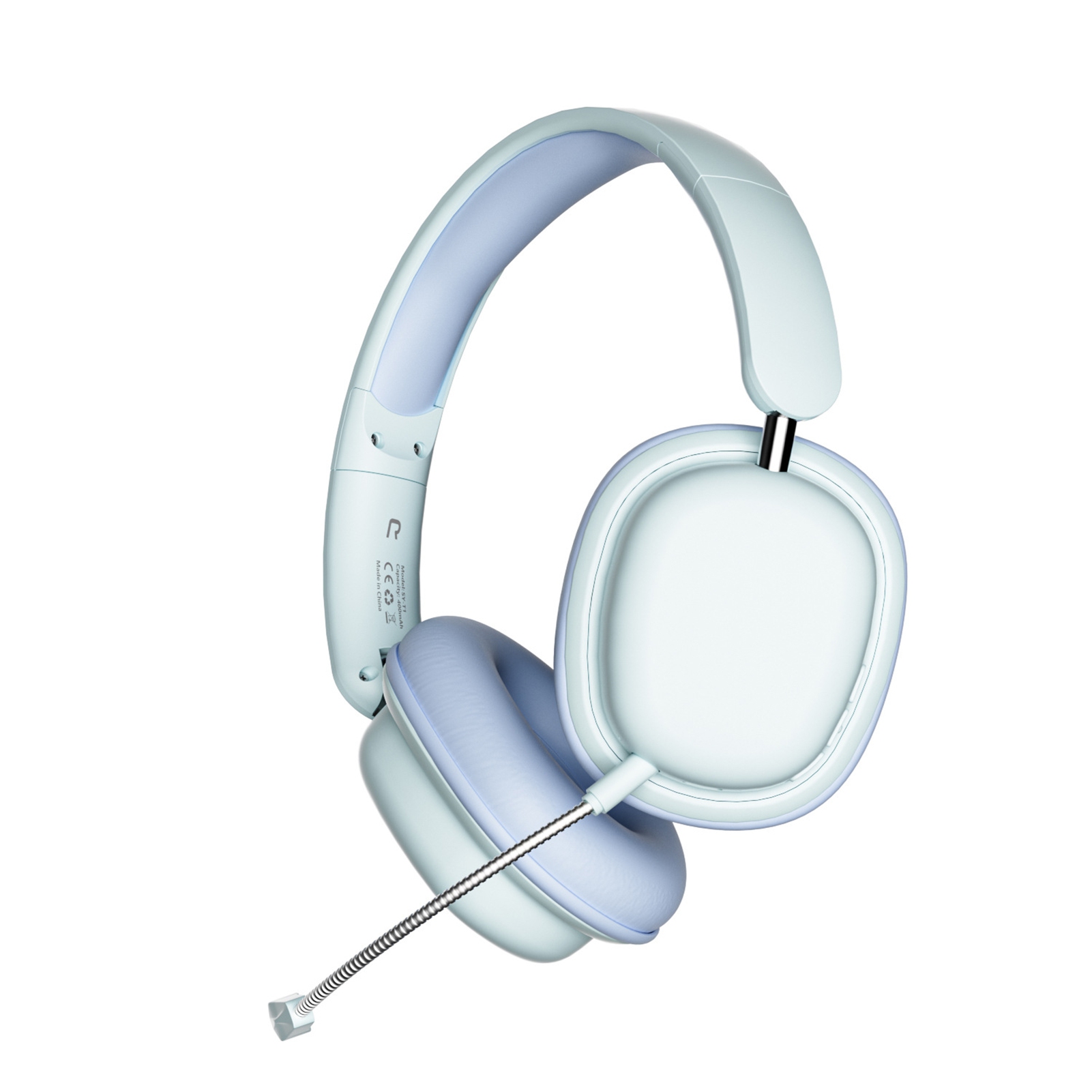 Wireless Gaming Headset BT5.3 Over Ear Headphone With Mic 3.5mm Foldable Earphone photo 6