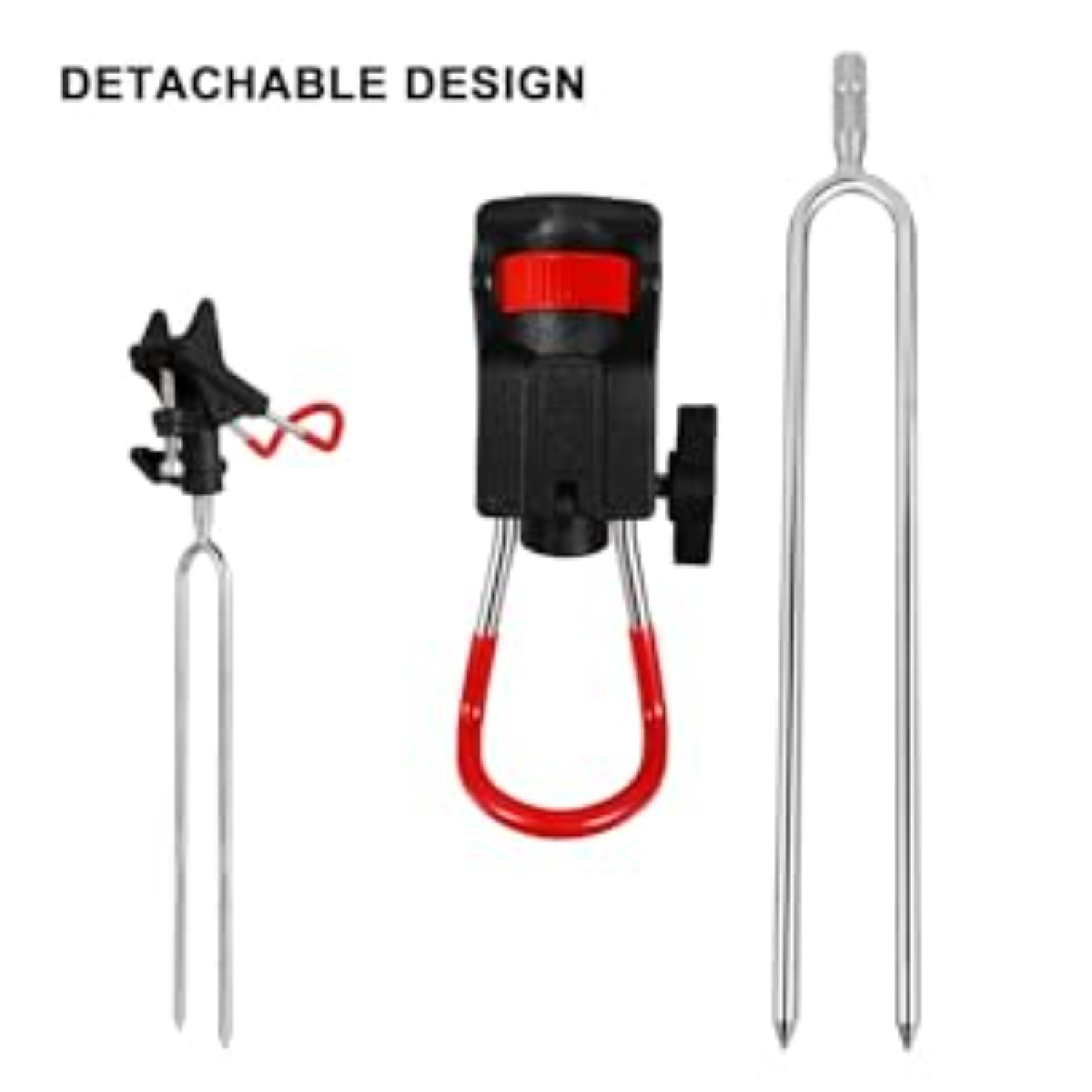2 Fishing Rod Holders With Universal Joints For Floor Mounting—Party Accessories Set photo 2
