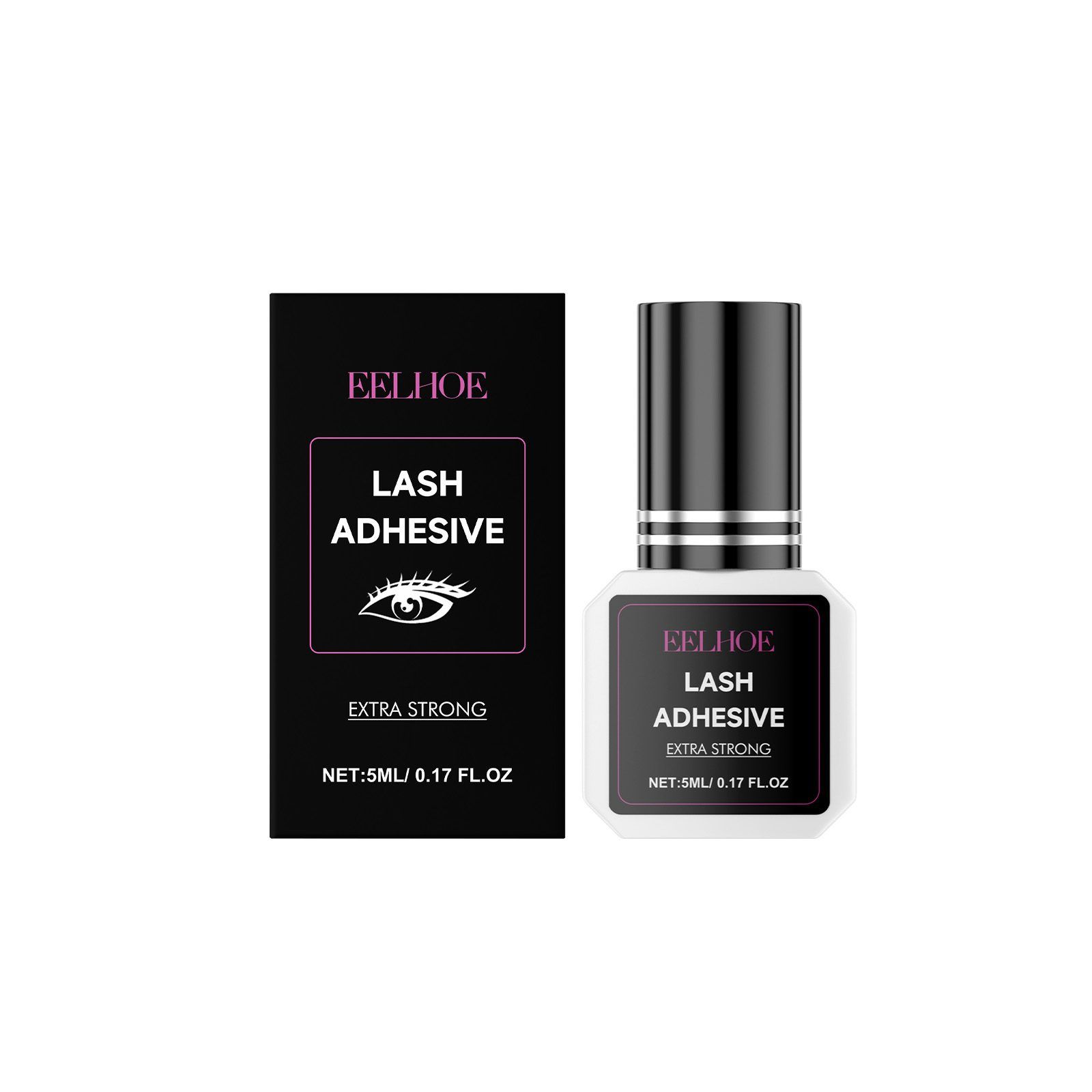 EELHOE False Eyelash Adhesive, Clear, 5 ml photo 1