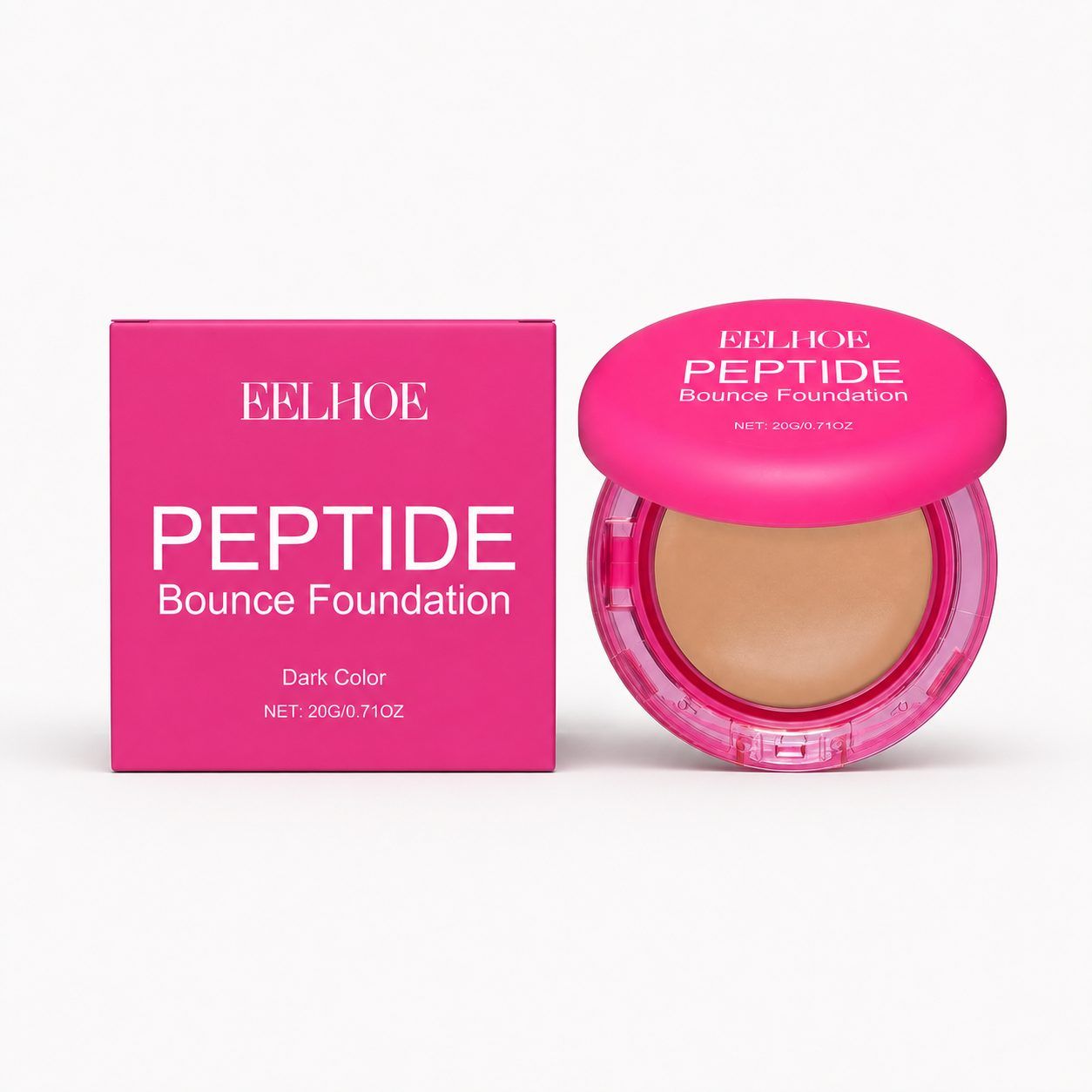 EELHOE Moisturizing Concealer Foundation Cream, Deep, 20 g photo 1