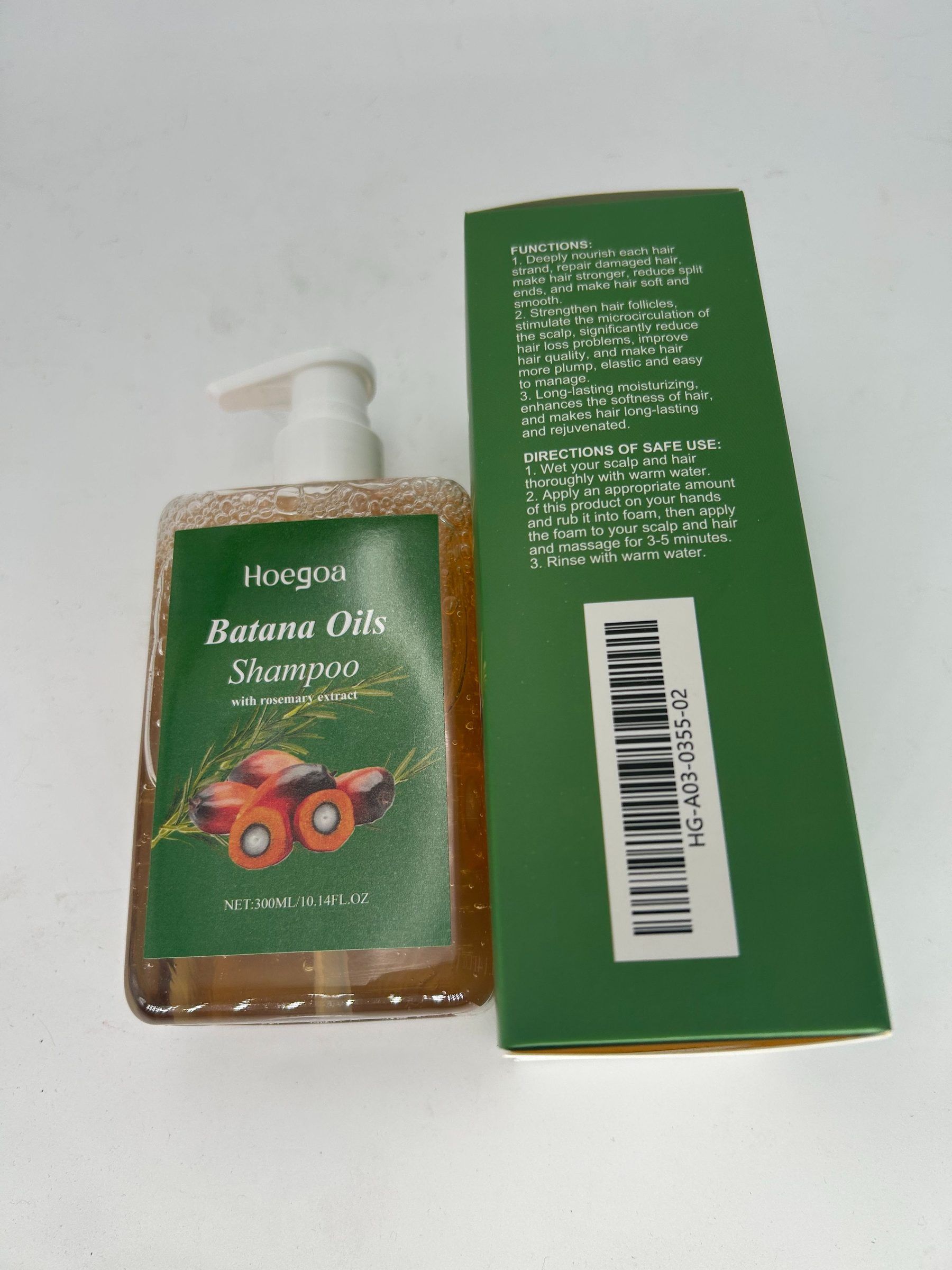 HOEGOA Batana Hair Shampoo, 300 ml photo 6