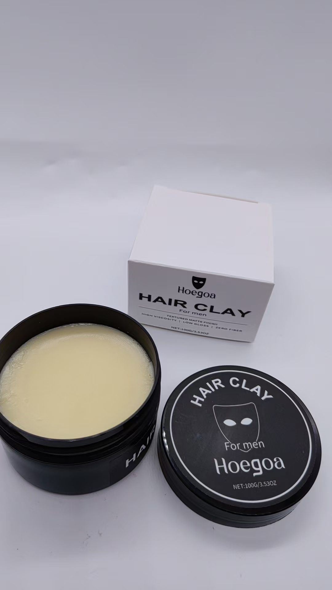 HOEGOA Men's Hair Styling Clay, 100 g photo 6