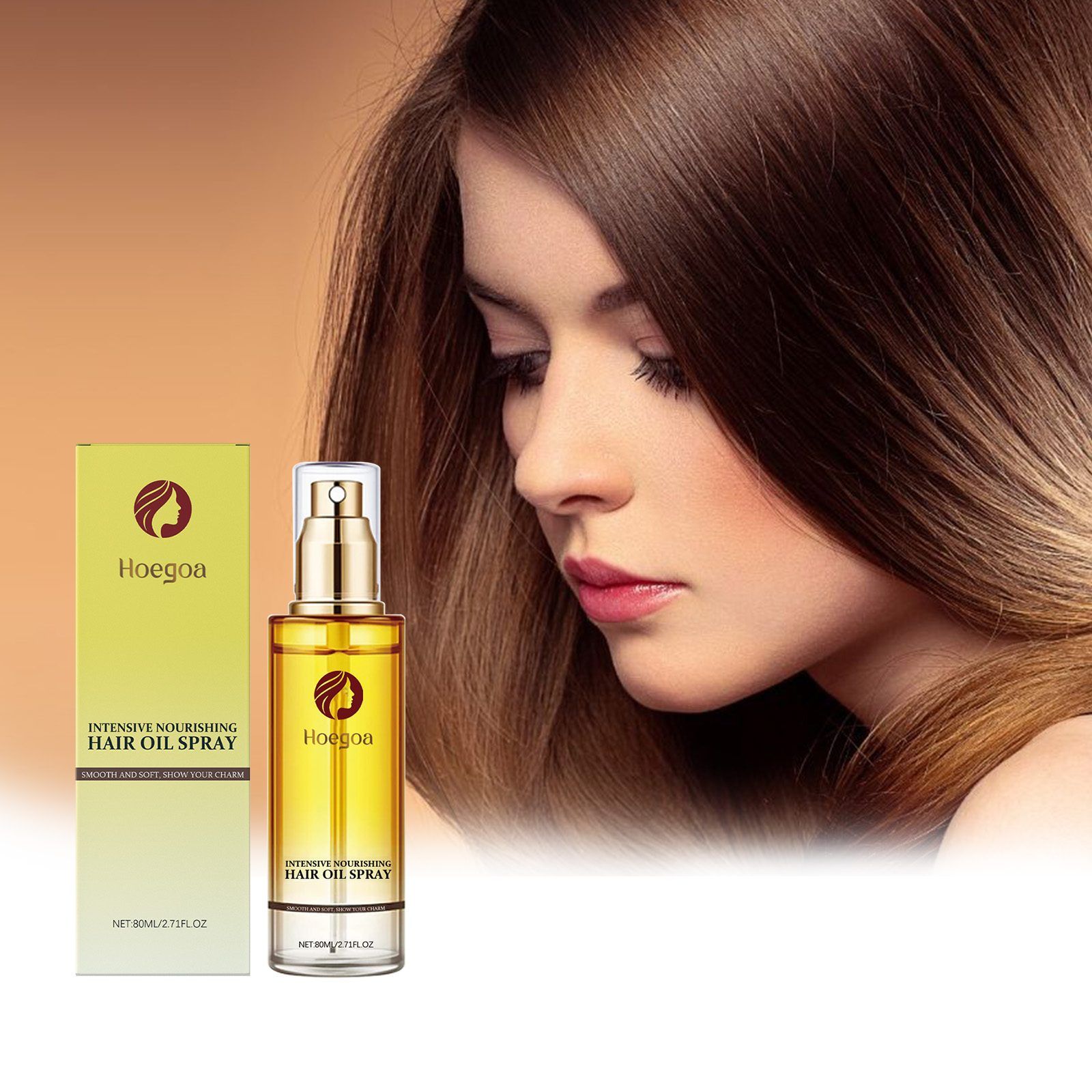 HOEGOA Hair Conditioning Oil Spray, 80 ml photo 5