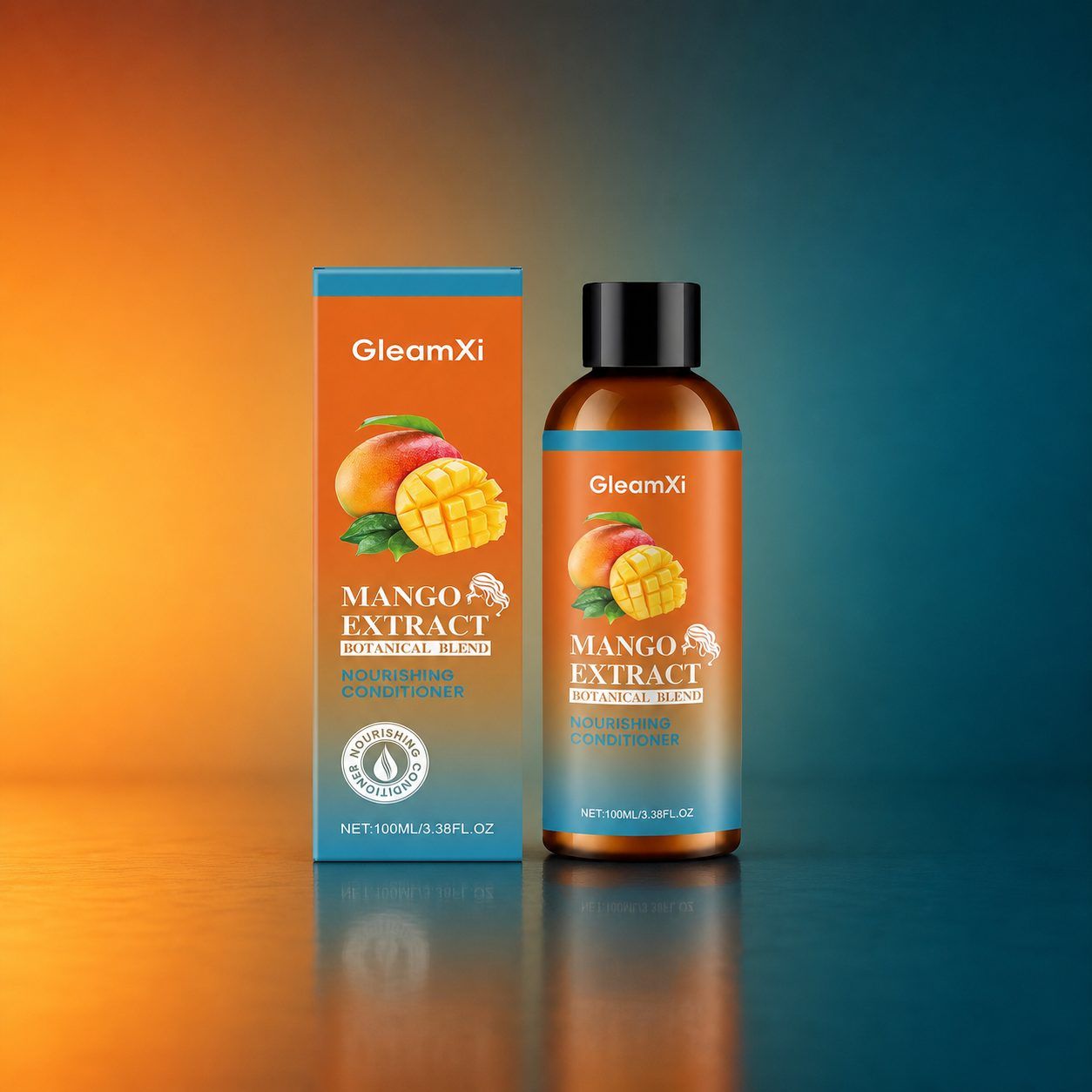 GleamXi Mango Hair Conditioner, 100 ml photo 1