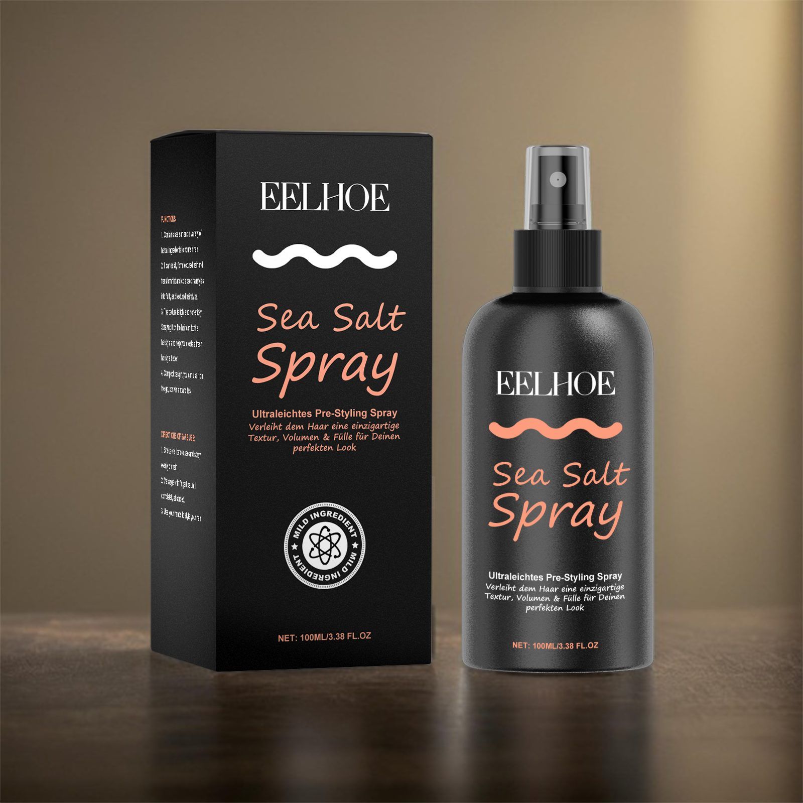 EELHOE Sea Salt Hair Pre-Styling Spray, 100 ml photo 8
