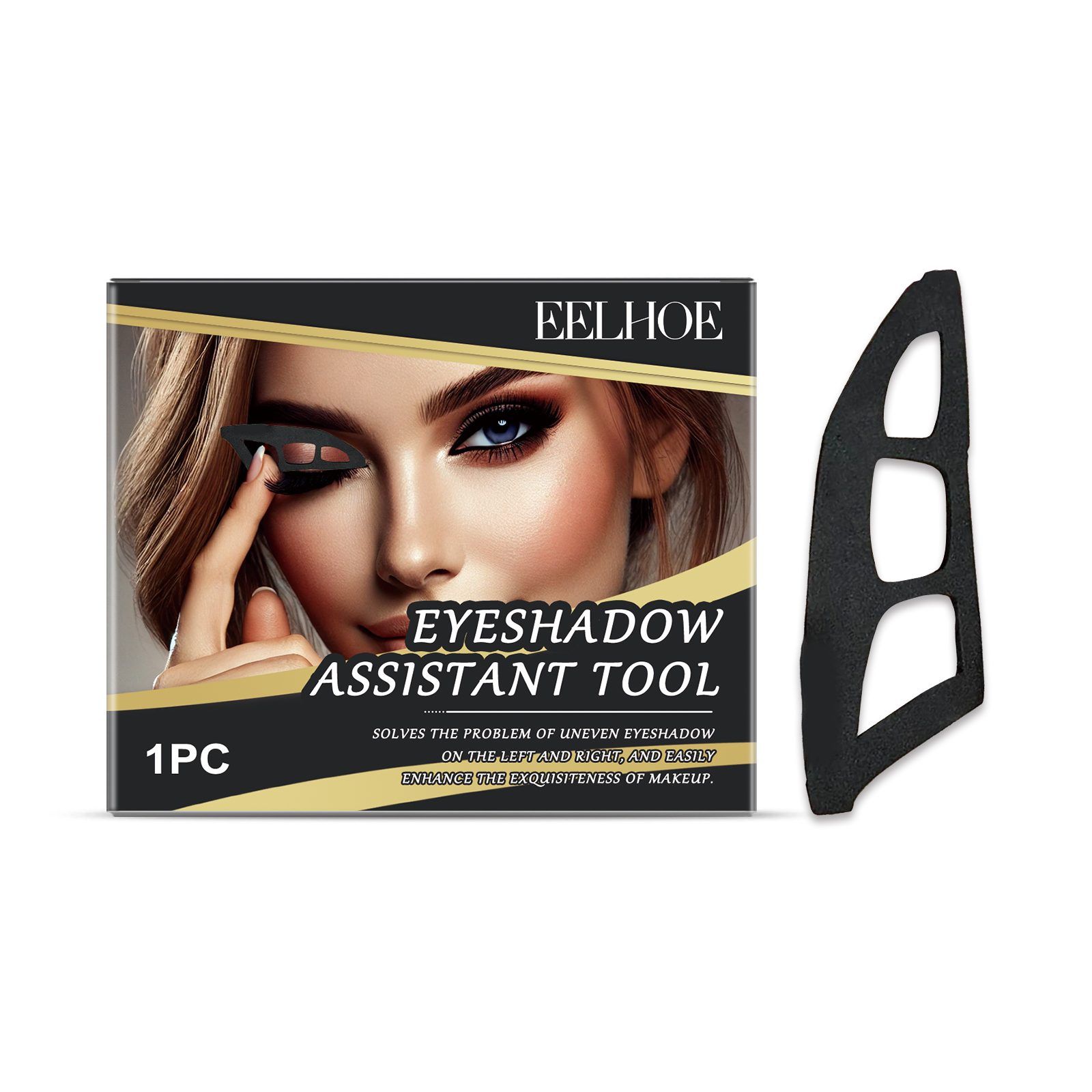 EELHOE Eye Makeup Stencil Guide Tool, 1 Pieces photo 4