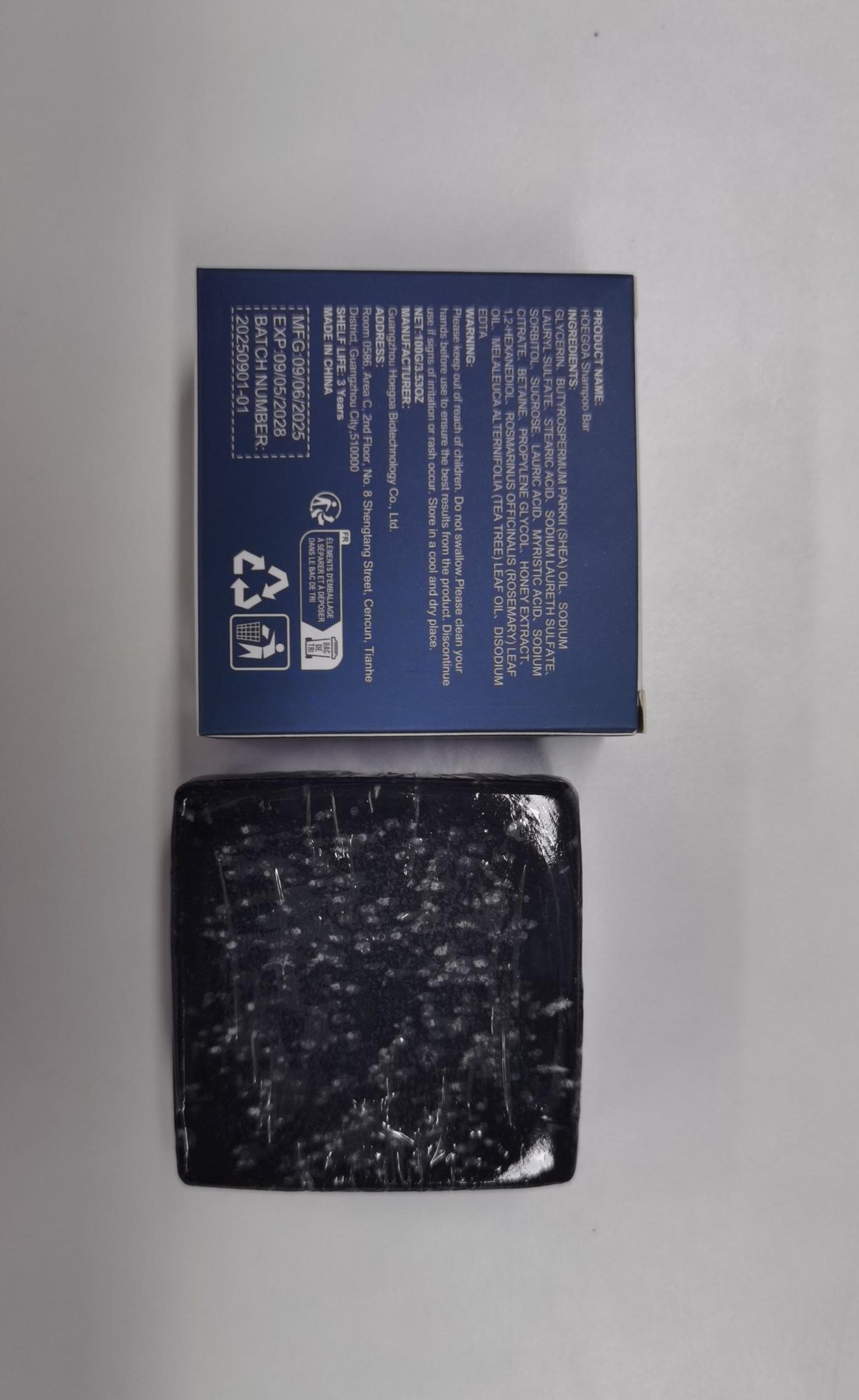 HOEGOA Rosemary Mild Shampoo Bar, 100 g photo 6