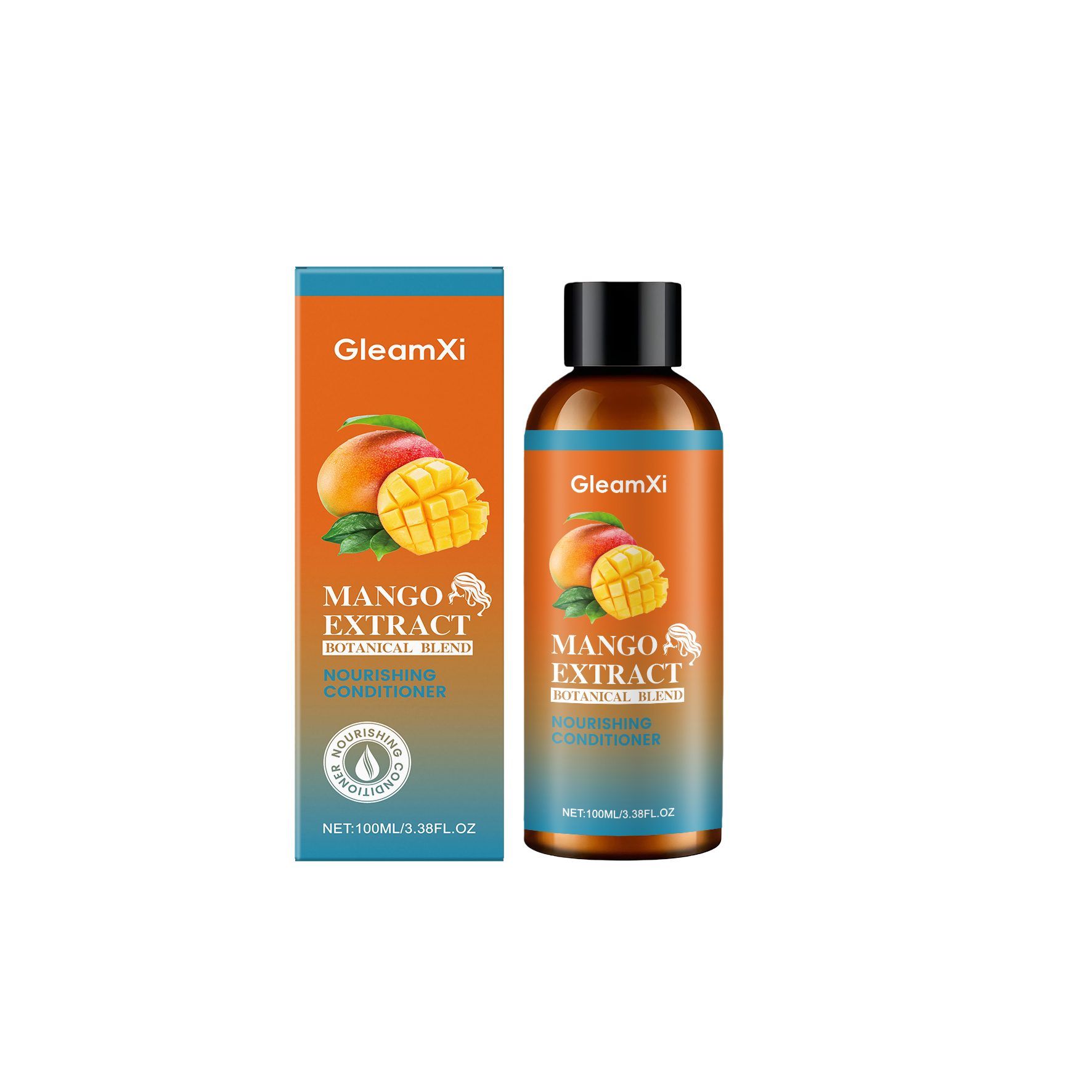 GleamXi Mango Hair Conditioner, 100 ml photo 4