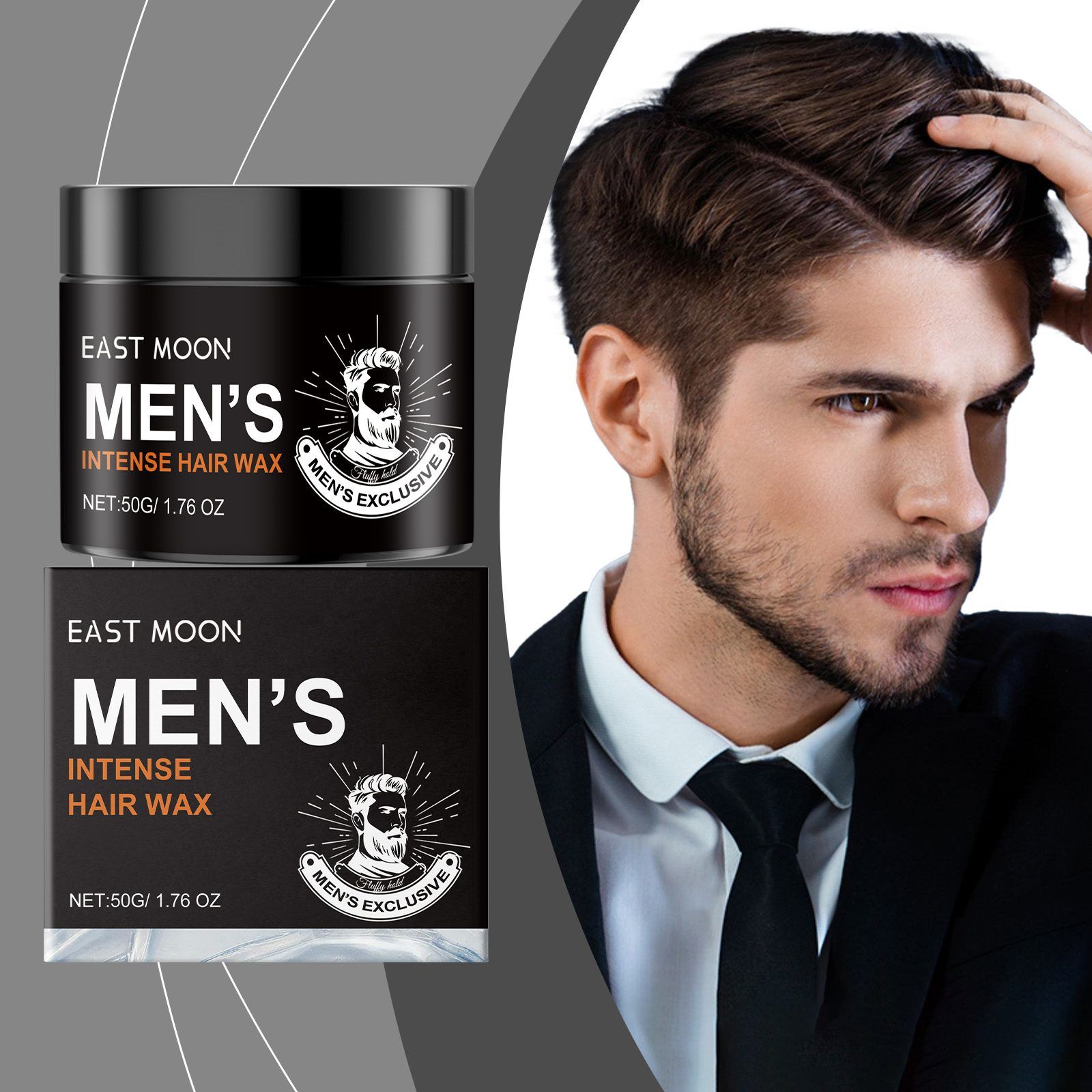 EAST MOON Matte Volumizing Hair Wax, 50 g photo 6