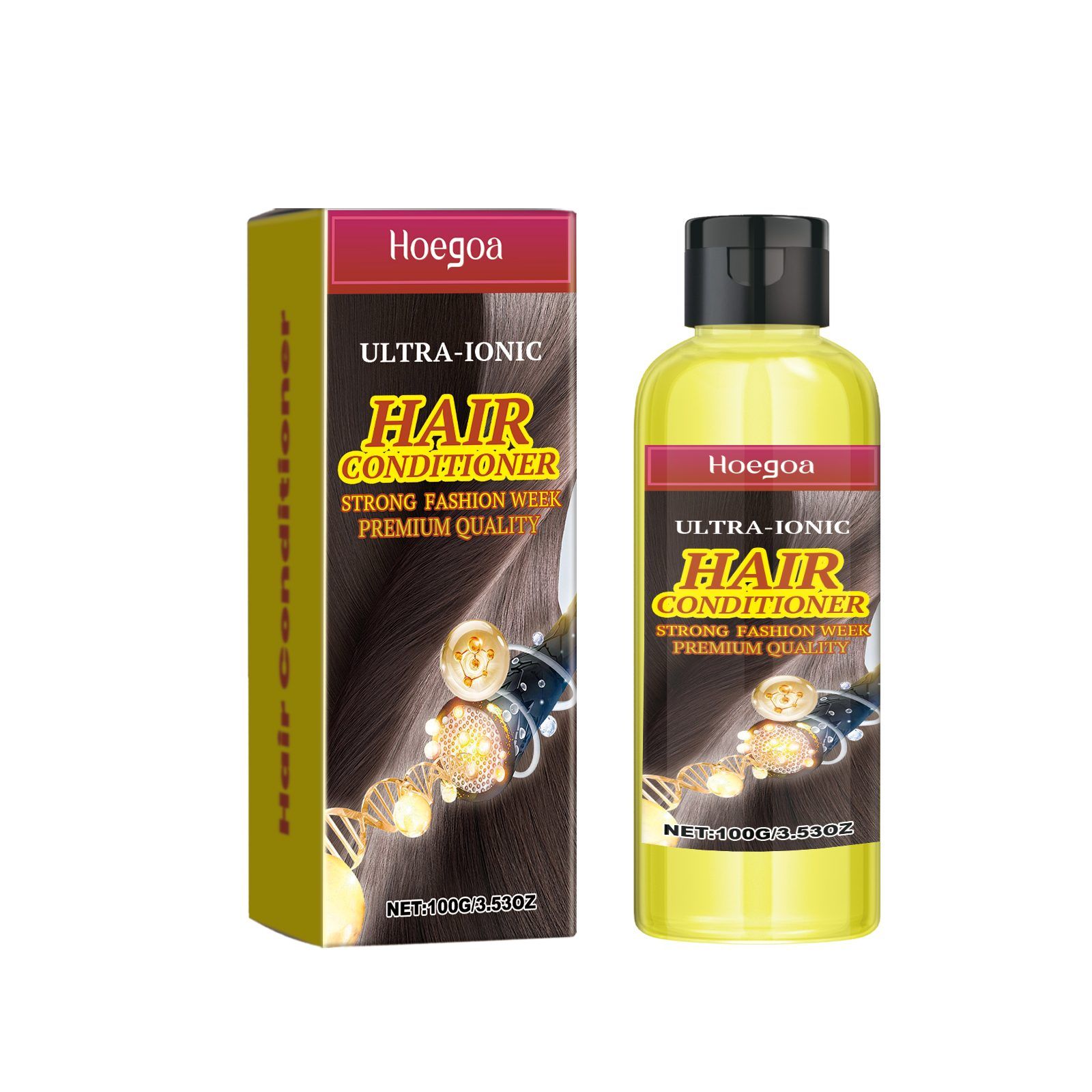 HOEGOA Yellow-Tone Hair Conditioner, 100 g photo 5
