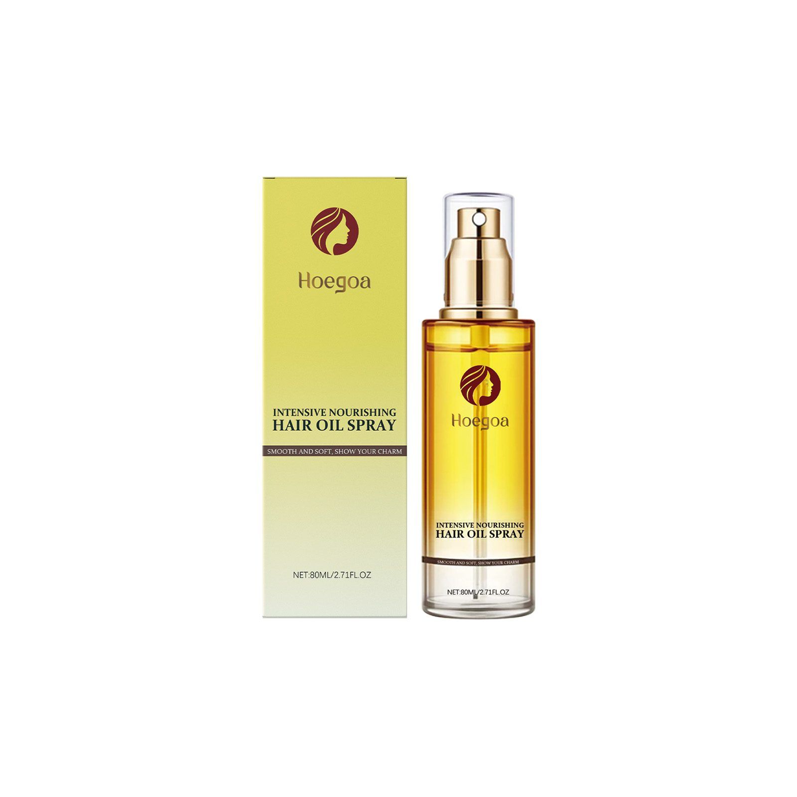 HOEGOA Hair Conditioning Oil Spray, 80 ml photo 3