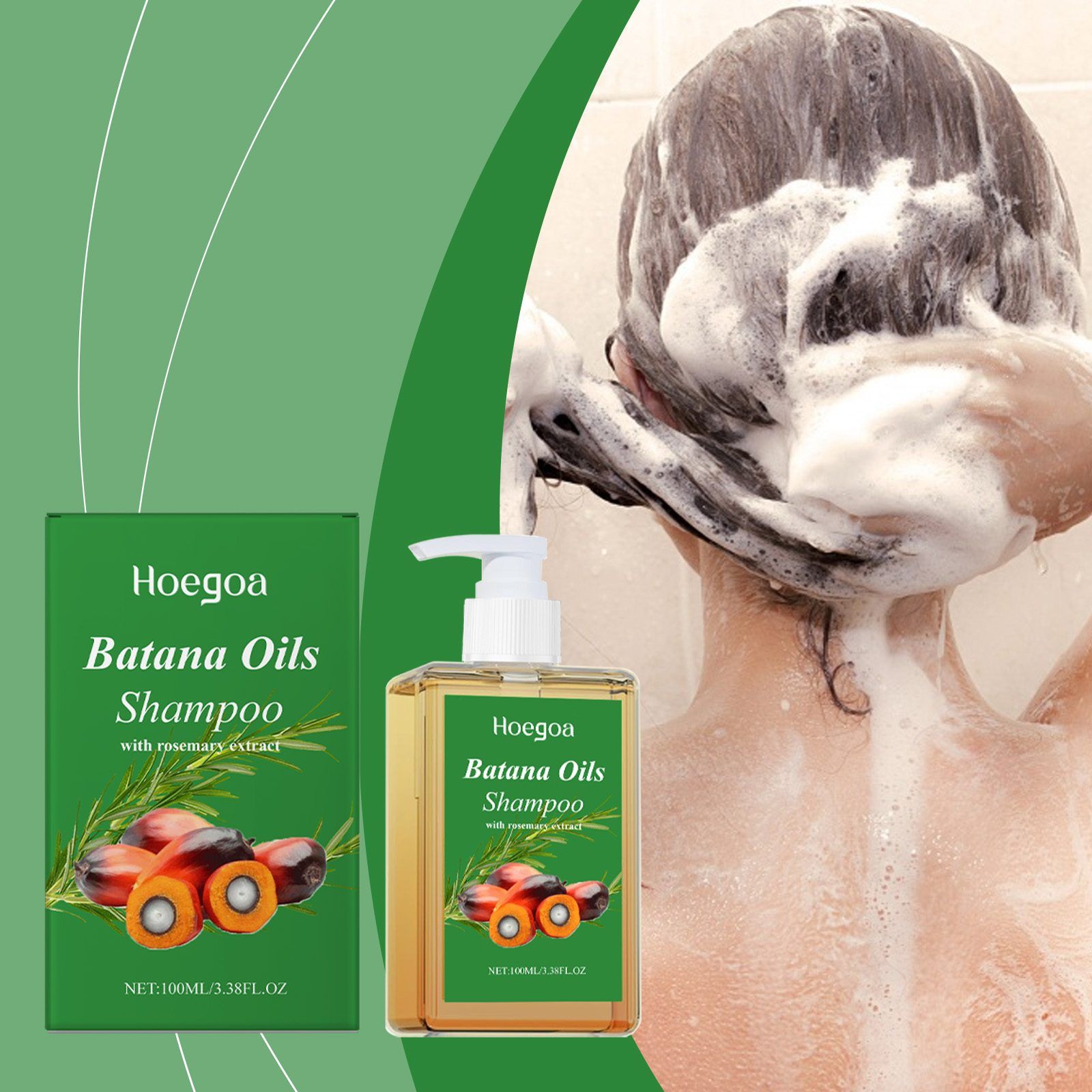 HOEGOA Batana Hair Shampoo, 100 ml photo 7