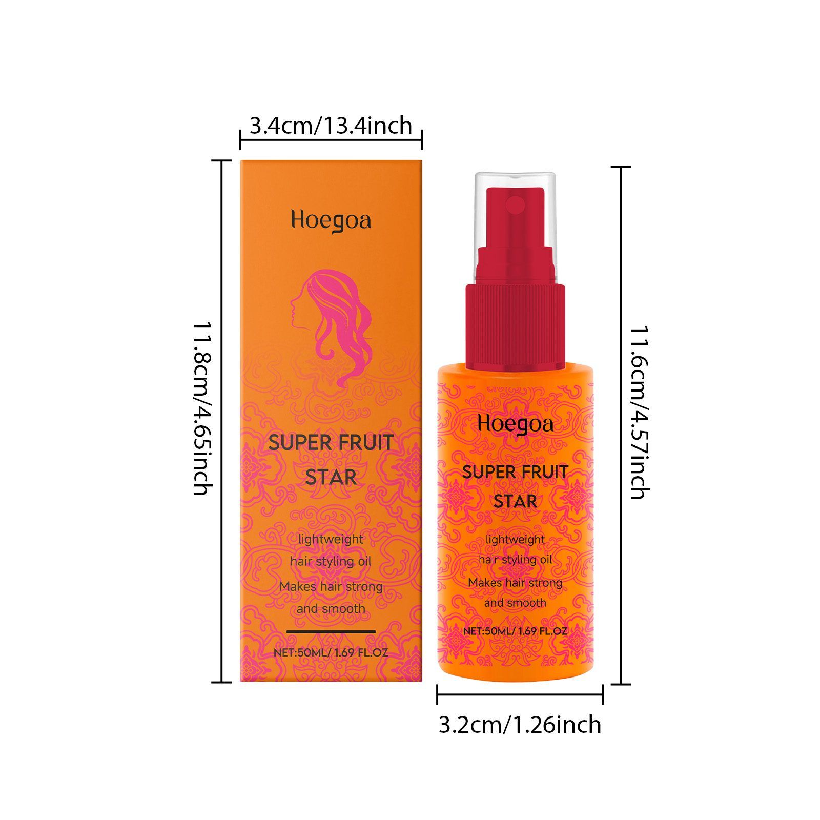HOEGOA Smoothing Hair Oil, 50 ml photo 3